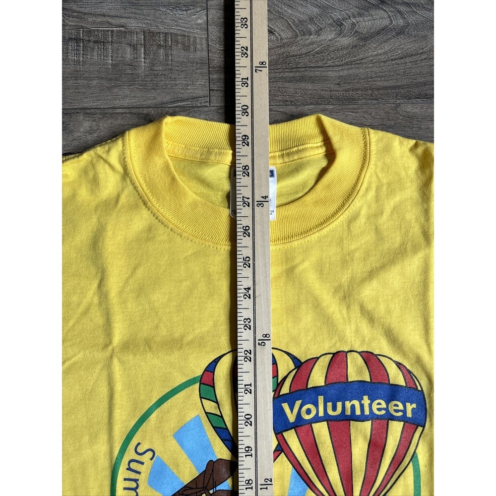 Vintage 2003 Summer‎ Heat Hot Air Balloon Festival Volunteer Shirt Sz L Muncie - Picture 5 of 9